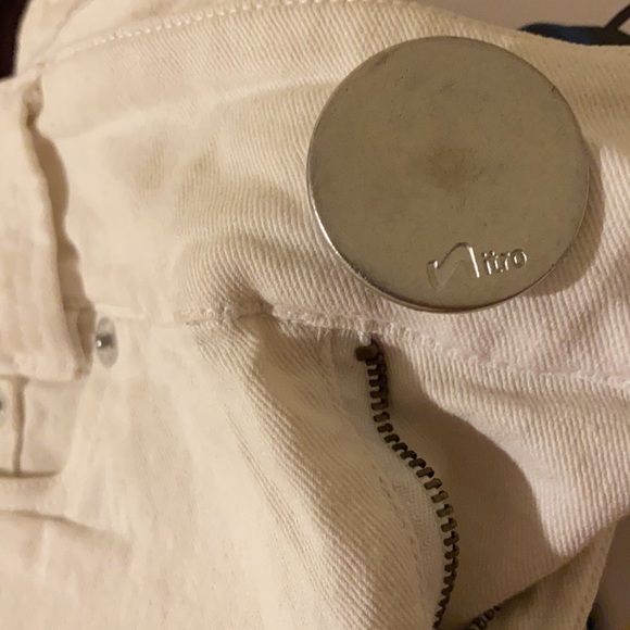 White Jean shorts - Picture 7 of 7